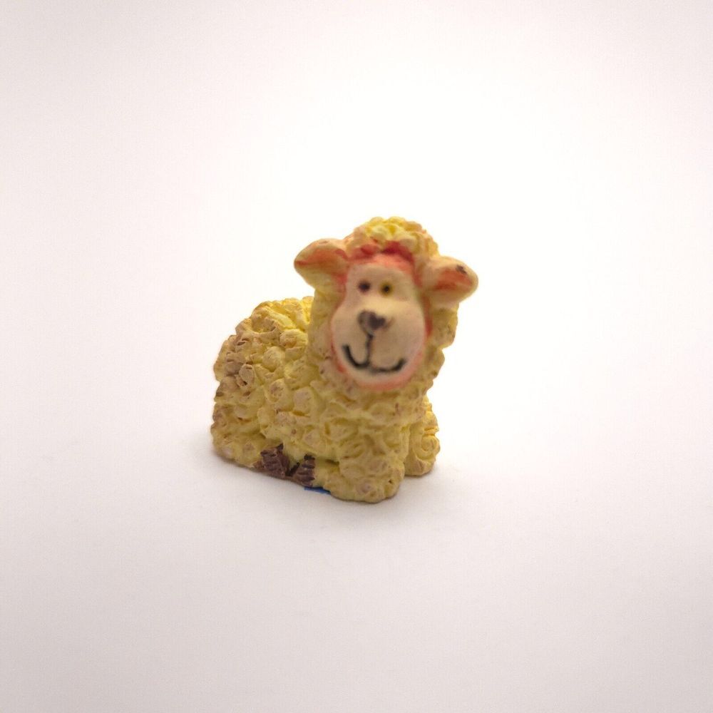 Sheep Lamb from 11 Piece Polystone‎ Holy Nativity Giftco Christmas miniature